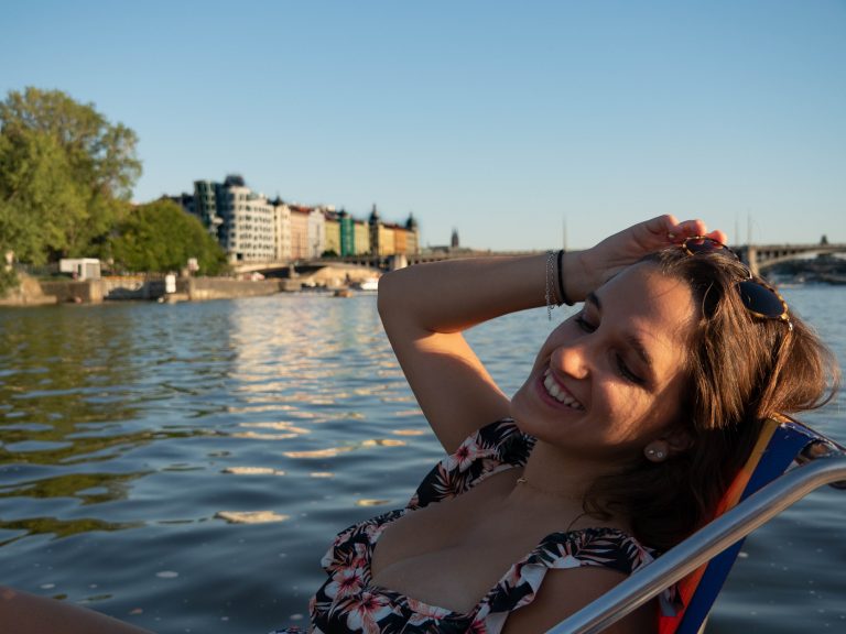 Paseo en barca río Moldava Praga