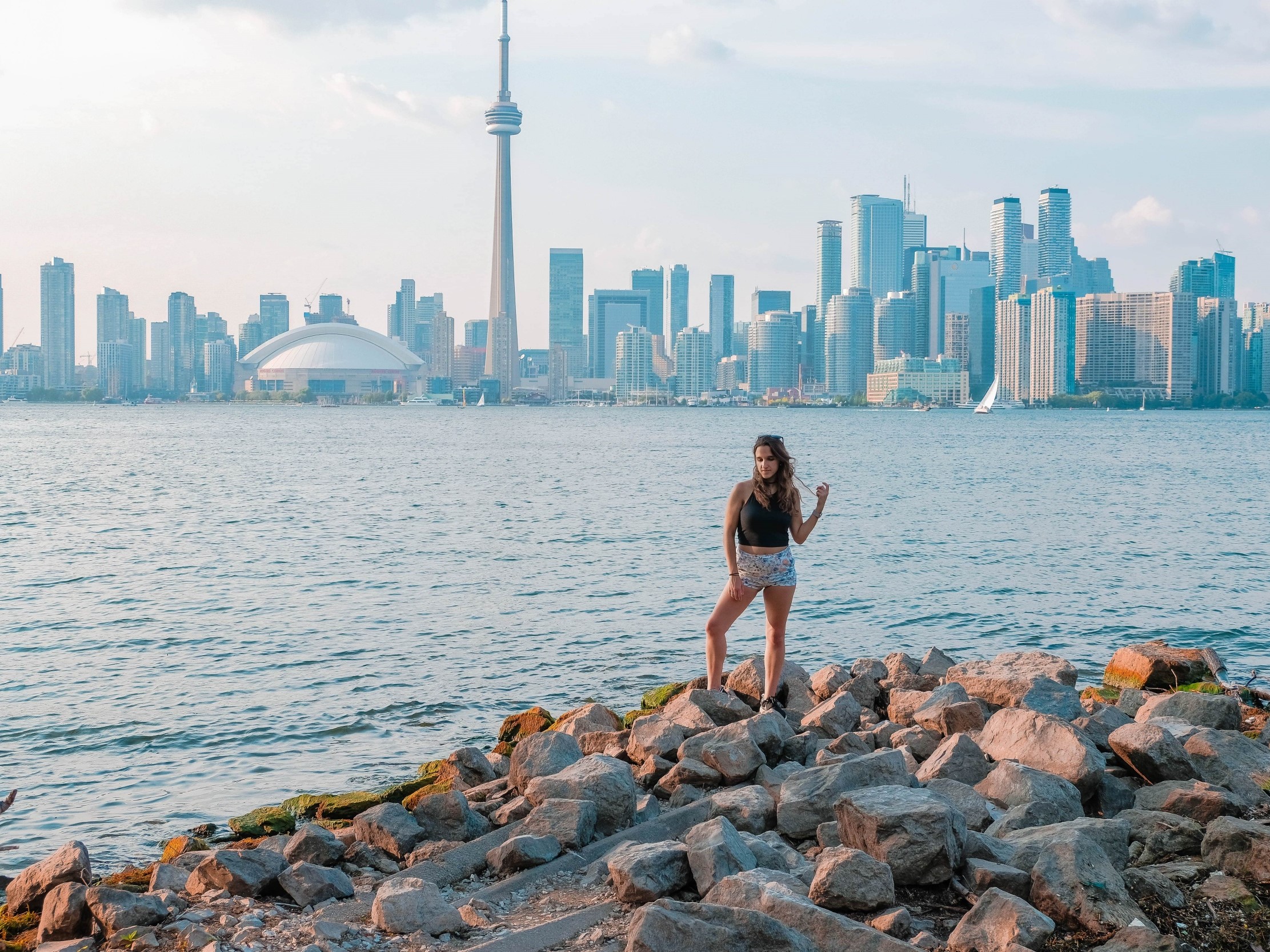 Toronto Islands vistas skyline Toronto